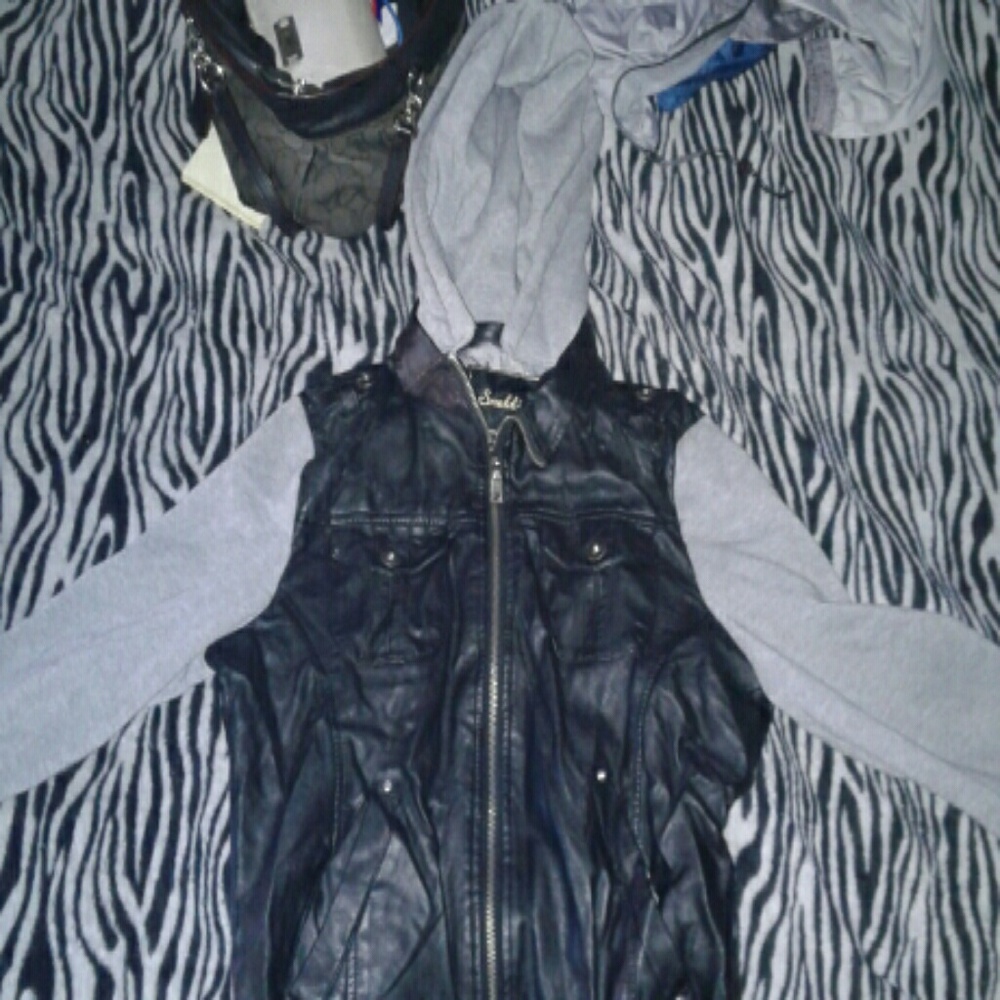 Leather jacket